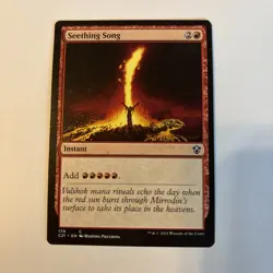 Seething Song LP 179 Commander 2021 C21 MTG English Regular Add RRRRR - Image 1