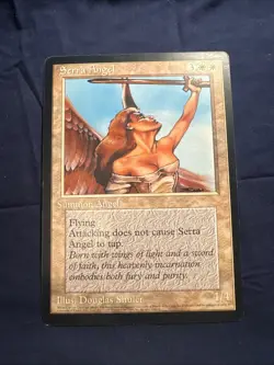 Magic The Gathering Serra Angel - Oversized Magic Oversized Promo - Image 1