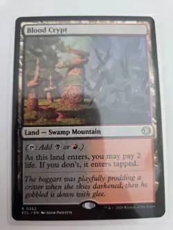 mtg, Blood Crypt Lorwyn Eclipsed Regular NM - Image 1