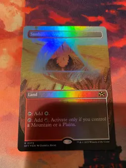 MTG Aetherdrift Sunbillow Verge Borderless Foil - Image 1