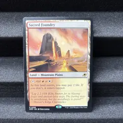 MTG, Sacred Foundry-Edge of Eternities Regular NM - Image 1