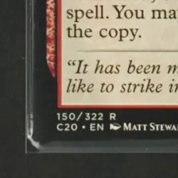 2020 MAGIC: THE GATHERING COMMANDER #150 DUALCASTER MAGE - Image 4