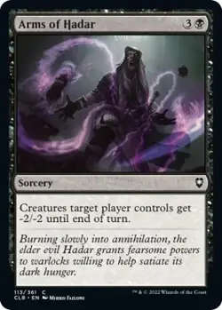 Arms of Hadar 113 MTG NM - Commander Legends: Battle for Baldur's Gate - Image 1