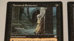 Tortured Existence X's 4 Enchantment Keith Parkinson Magic the Gathering 1998 ex - Image 2