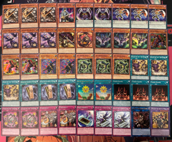 YUGIOH - NINJA DECK - MEIZEN THE BATTLE, MITSU THE INSECT, DHARC, BAT, JOGEN ~ - Image 1