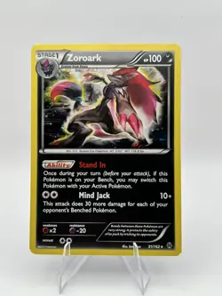 Zoroark 91/162 Cosmos Holo Rare XY Breakthrough Pokemon TCG Near Mint - Image 1