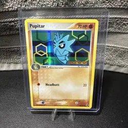 Pokemon TCG - EX Dragon Frontiers - Pupitar 58/101 Reverse Holo LP - Image 1