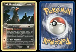 ✰ DARK HOUNDOOM 37/109 UNCOMMON TEAM ROCKET RETURNS POKEMON ✰ DMG - Image 1