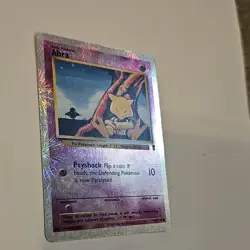 Pokemon Abra 63/110 Legendary Collection Foil Basic 30 HP 10 Nintendo 2002 Card - Image 3