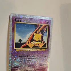 Pokemon Abra 63/110 Legendary Collection Foil Basic 30 HP 10 Nintendo 2002 Card - Image 4