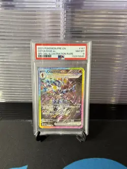 2025 POKEMON PRE EN-PRISMATIC EVOLUTIONS #147 CERULEDGE EX PSA 8 - Image 1