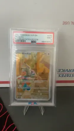 Pokemon TCG Mimikyu Scarlet & Violet Promo Pokemon Center Stamped Promo Psa 9 - Image 1