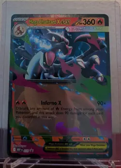 Mega Charizard X Ex Pokemon MEP 029 Black Star Promo - Image 1