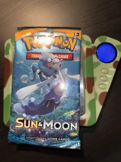 21.6g HEAVY Pokemon TCG: Sun & Moon Base Set 2017 Booster Pack - SEALED Prima 820650806513 - Image 1