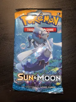 21.6g HEAVY Pokemon TCG: Sun & Moon Base Set 2017 Booster Pack - SEALED Prima 820650806513 - Image 2