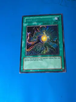 YUGIOH Secret Rare Soul Taker GLAS-EN092 - Image 1