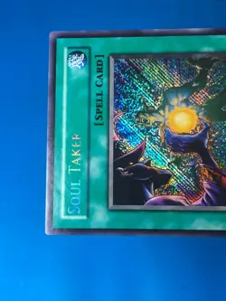 YUGIOH Secret Rare Soul Taker GLAS-EN092 - Image 3