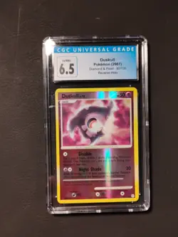 2007 Pokemon Diamond and Pearl Duskull Reverse Holo #80 CGC 6.5 EX-NM+ Graded - Image 4