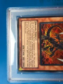 YUGIOH PSA 9 Secret Rare Malefic Red-Eyes B. Dragon YMP1-EN001 - Image 4