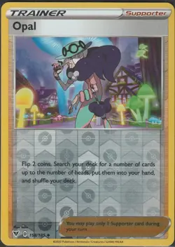 Opal 158/185 Reverse Holo Uncommon Vivid Voltage Pokemon Pack Fresh - Image 1