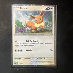 Pokemon TCG - Eevee SVPen 043 / Cosmos Holo - Black Star Promo - Near Mint Card - Image 1