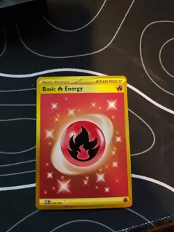 Pokemon TCG Basic Fire Energy Sv03: Obsidian Flames 230/197 Gold - Image 1