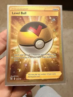 Pokemon Level Ball 181/163 TCG Battle Styles Holo Gold Rare Secret Rare NM - Image 1
