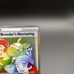 Pokemon TCG Pokemon Breeders Nurturing 195/189 Rainbow Rare Darkness Ablaze - Image 3