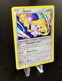 Pokemon TCG Jirachi 42/108 Roaring Skies Holo Rare - Image 2