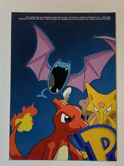 1999 Topps Pokemon #TV5 Staryu #120 & Misty Silver Foil (Sandpaper 2nd Print) - Image 2