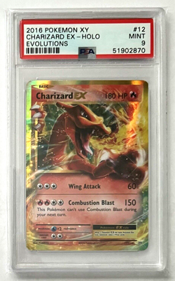 Charizard EX - 12/108 - HOLO - XY Evolutions - PSA 9 - Pokemon TCG - Image 1