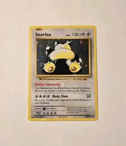 Pokemon Snorlax XY179 Holo Rare Promo LP - Image 1