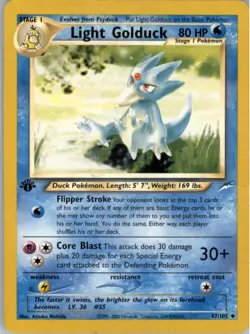 2002 Neo - Destiny Light Golduck Stage 1/Uncommon #47 - Image 1