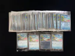 2025 Pokemon TCG S-CHN Gem Pack PROMO 120/SV-P Quaxly Holo Sealed Lot*100 4 LT97 - Image 1