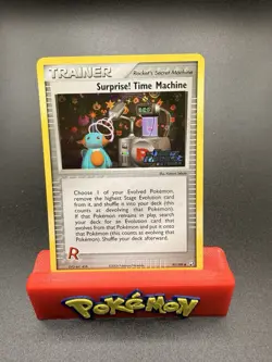 Surprise!Time Machine 91/109 Team Rocket Returns Reverse Holo Stamped Pokemon NM - Image 1