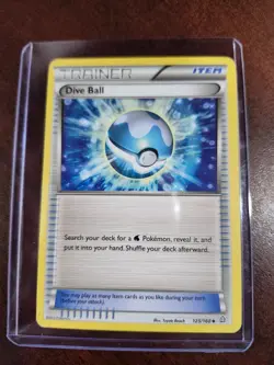 2015 POKEMON - DIVE BALL - TRAINER ITEM 125/160 - Uncommon - Image 1