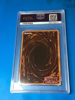 YUGIOH PSA 8 Ghost Rare Clear Wing Synchro Dragon CROS-EN046 1st Edition - Image 2