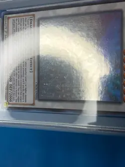 YUGIOH PSA 8 Ghost Rare Clear Wing Synchro Dragon CROS-EN046 1st Edition - Image 5