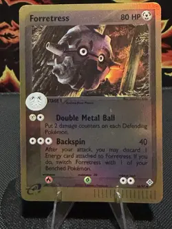 Pokemon TCG Forretress EX Dragon 28/97 Reverse Holo - Image 1