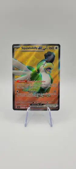 Pokemon TCG: Squawkabilly ex 247/193 Ultra Rare - Paldea Evolved Holo - NM - Image 1
