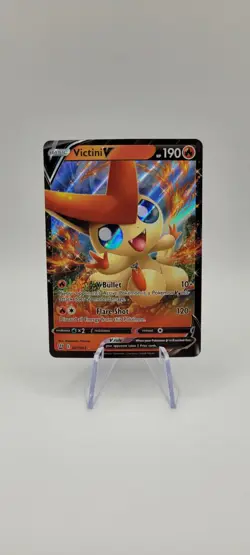 Pokemon TCG: Victini V 021/163 Ultra Rare - Battle Styles- NM - Image 1