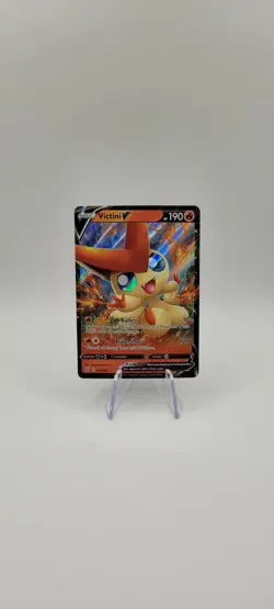 Pokemon TCG: Victini V 021/163 Ultra Rare - Battle Styles- NM - Image 2