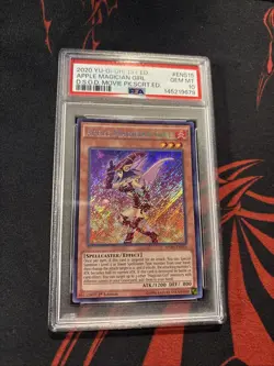 Apple Magician Girl Yugioh 2020 MVP1-ENS15 Secret Rare 1st Edition PSA 10 - Image 1