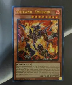 Yu-Gi-Oh!-LD10-Volcanic Emperor EN018 Ultra Rare - 1st Edition - Image 1