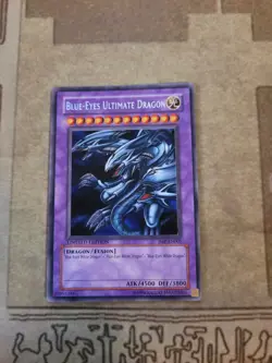 YUGIOH BLUE-EYES ULTIMATE DRAGON JMP-EN005 SECRET LIMITED ED NM - Image 2