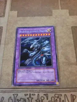 YUGIOH BLUE-EYES ULTIMATE DRAGON JMP-EN005 SECRET LIMITED ED NM - Image 4