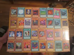 Old Yugioh Cards Lot vintage unsearched yu gi oh cards junk drawer lot old - Image 1