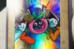 Yugioh Bandai Time Wizard No.47 1999 Oldschool HOLO EX-LP - Image 4