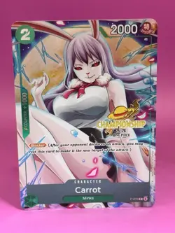 One Piece Carrot Championship 25-26 Event Pack Promo Card - Image 1