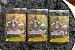 Sabo (Tin Pack Set Vol. 2) P-073 One Piece Promo Cards Foil X3! SEALED! - Image 2